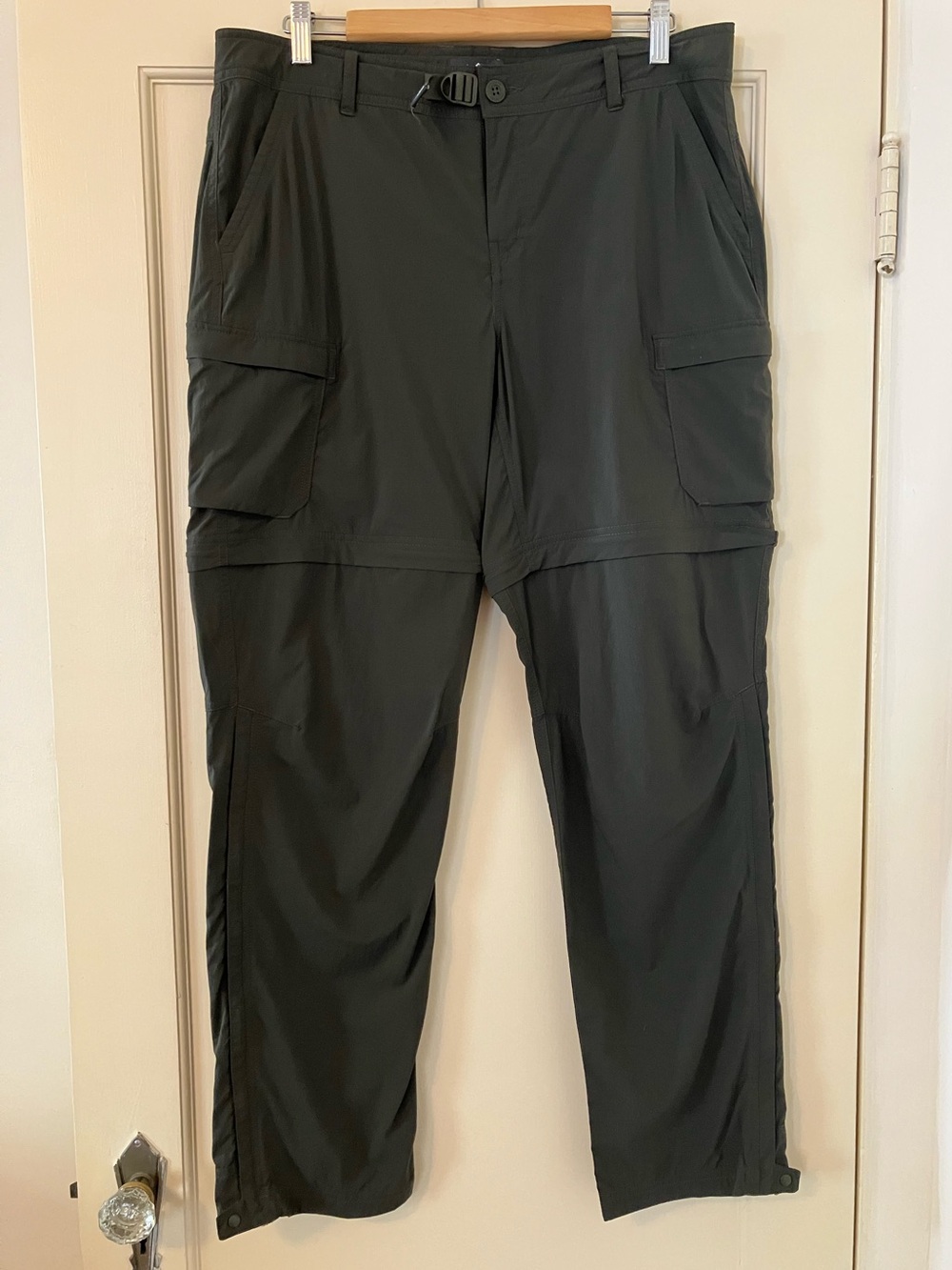 REI Sahara Convertible Pants Olive 14